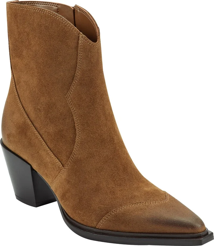 Giulie Pointed Cap Toe Bootie