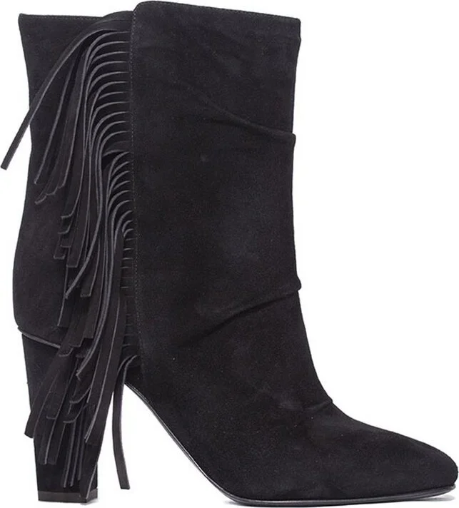 Giuseppe Zanotti Alabama Fringe Detailed Boots