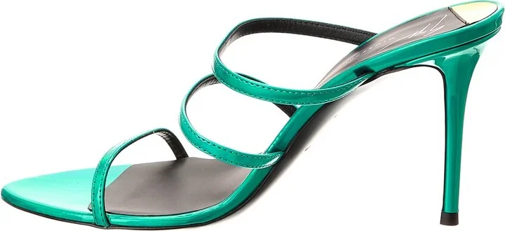 Giuseppe Zanotti Alimha 90 Vinyl Sandal - Image 2