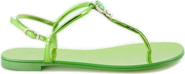 Giuseppe Zanotti Alphonsine Embellished Thong Sandals
