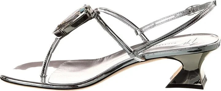 Giuseppe Zanotti Anthonia 45 Vinyl Sandal - Image 2