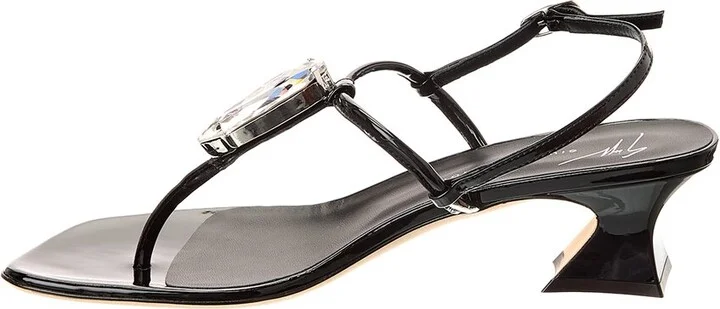 Giuseppe Zanotti Anthonia 45 Vinyl Sandal - Image 2
