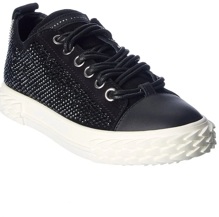 Giuseppe Zanotti Blabber Suede & Leather Sneaker