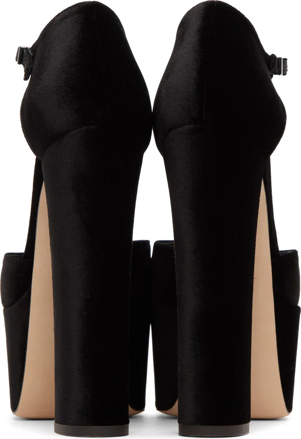 Giuseppe Zanotti Black Bebe Heeled Sandals - Image 2