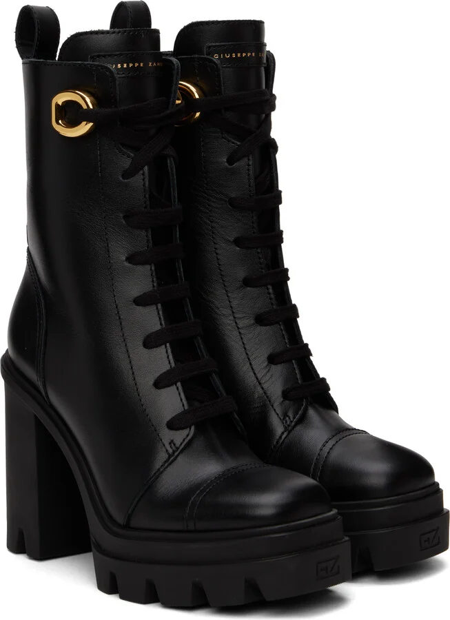 Giuseppe Zanotti Black Cubalibre Boots - Image 4