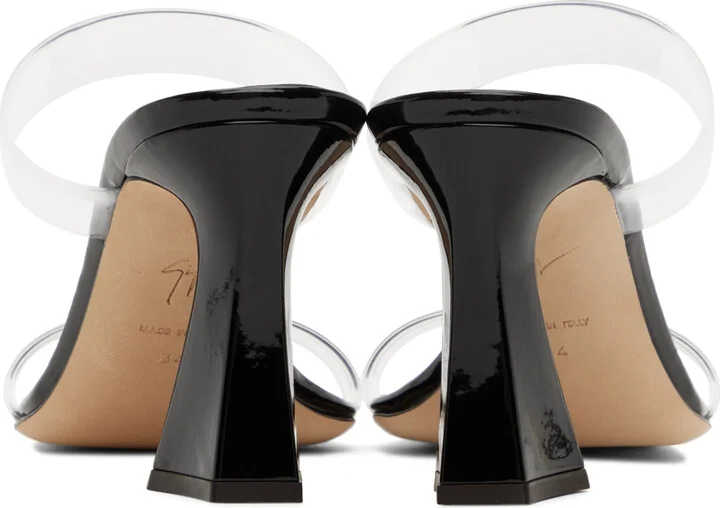 Giuseppe Zanotti Black Flaminia 85 Heeled Sandals - Image 2