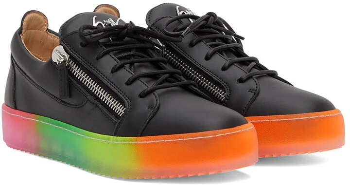 Giuseppe Zanotti Black Frankie Sneakers - Image 4