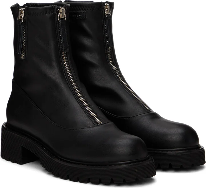 Giuseppe Zanotti Black GZ Alexa Boots - Image 4