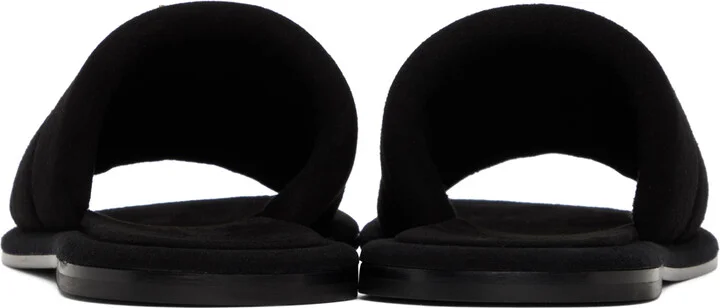 Giuseppe Zanotti Black Suede Harmande Sandals - Image 2