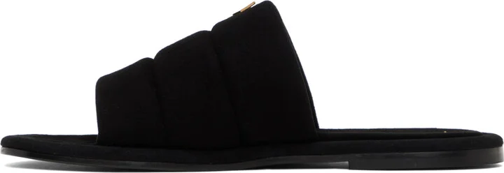 Giuseppe Zanotti Black Suede Harmande Sandals - Image 3
