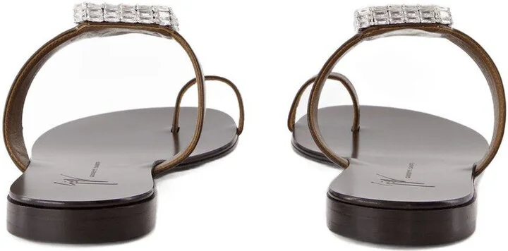 Giuseppe Zanotti Blahir Flat Sandals - Image 3