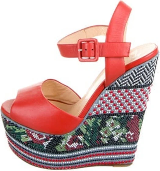 Pattern Prints, Red