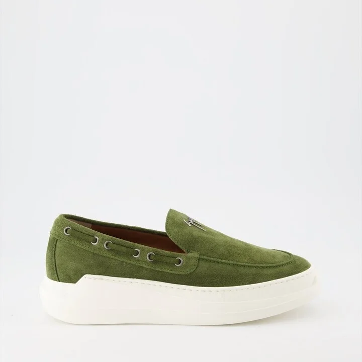Giuseppe Zanotti Conley String Logo Plaque Sneakers