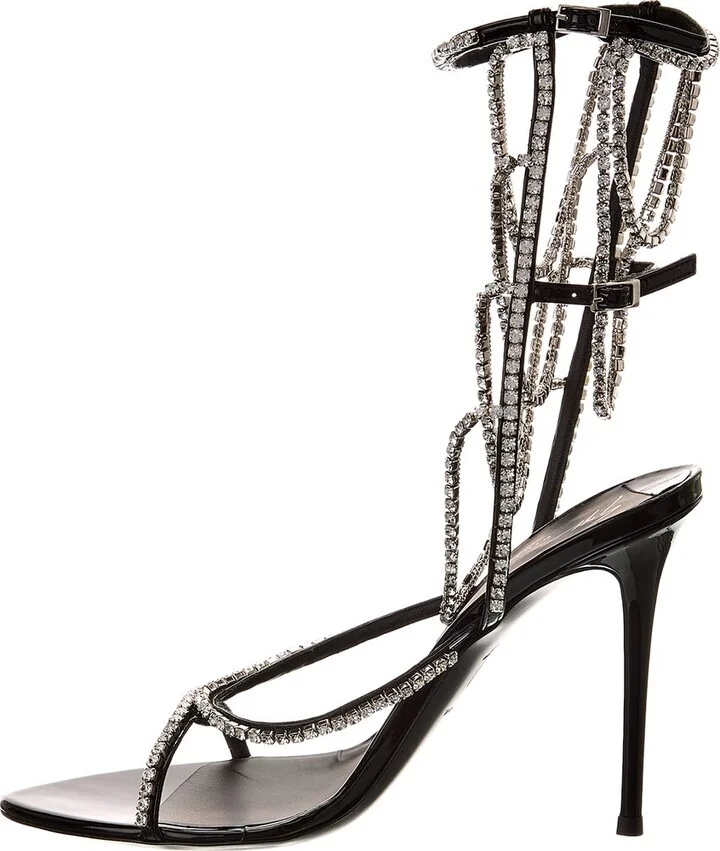 Giuseppe Zanotti Cristelle 105 Vinyl Sandal - Image 2