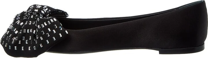 Giuseppe Zanotti Flavia Satin Flat - Image 2