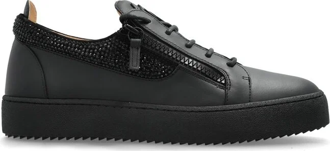 Giuseppe Zanotti Frankie Embellished Low-Top Sneakers