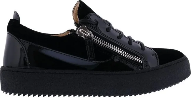 Giuseppe Zanotti Gail Zip Detailed Sneakers
