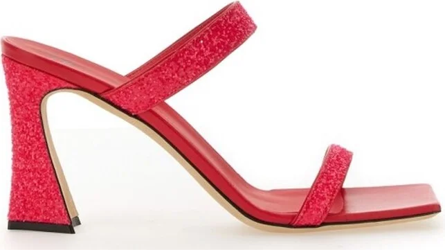 Giuseppe Zanotti Glitter Strap Mules