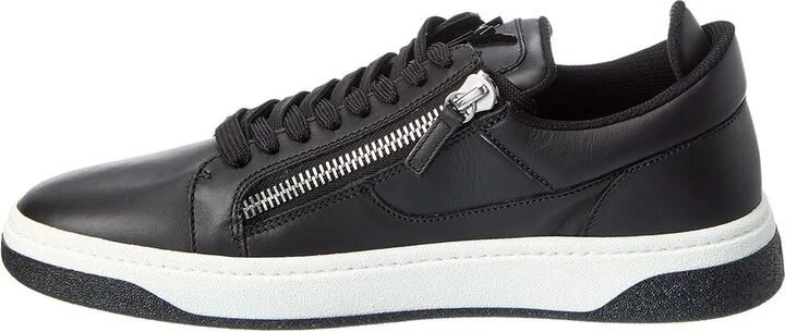 Giuseppe Zanotti Gz/94 Leather Sneaker - Image 2
