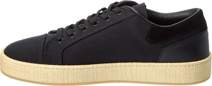 Giuseppe Zanotti Gz/City Canvas & Suede Sneaker - Image 2