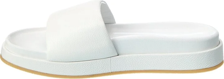 Giuseppe Zanotti Indi 10 Leather Slide - Image 2