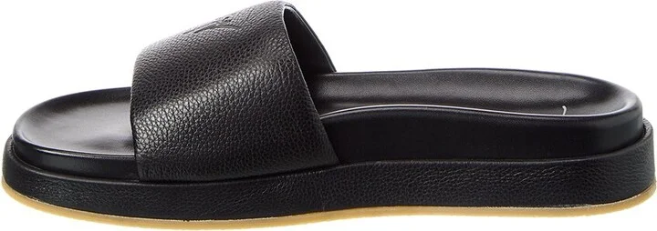 Giuseppe Zanotti Indi Leather Slide - Image 2