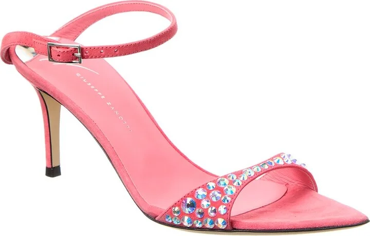 Giuseppe Zanotti Intrigo Tall 70 Suede Sandal