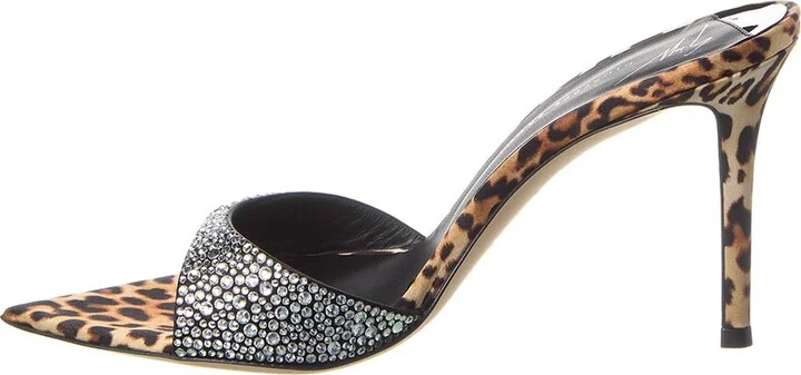 Giuseppe Zanotti Intriigo Leo 90 Satin Sandal - Image 2