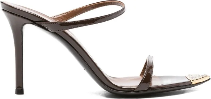 GIUSEPPE ZANOTTI Intriigo Patent Leather Sandals