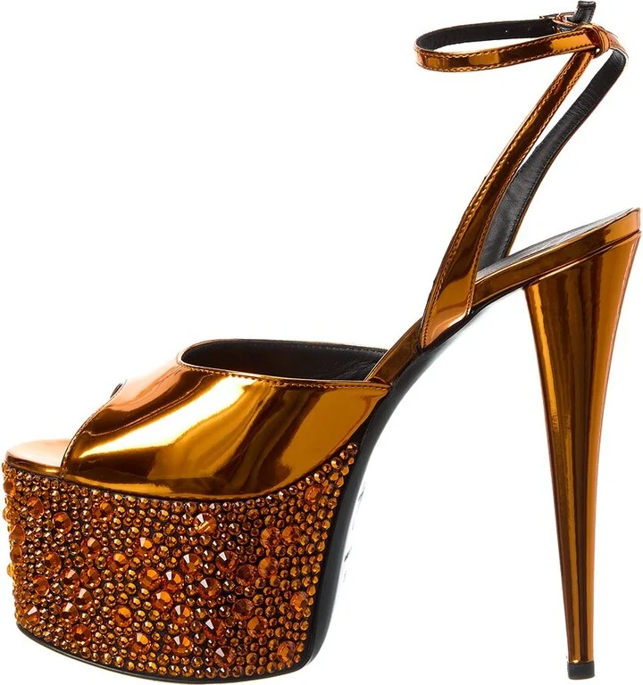 Giuseppe Zanotti Khalifa 90 Platform Sandal - Image 2