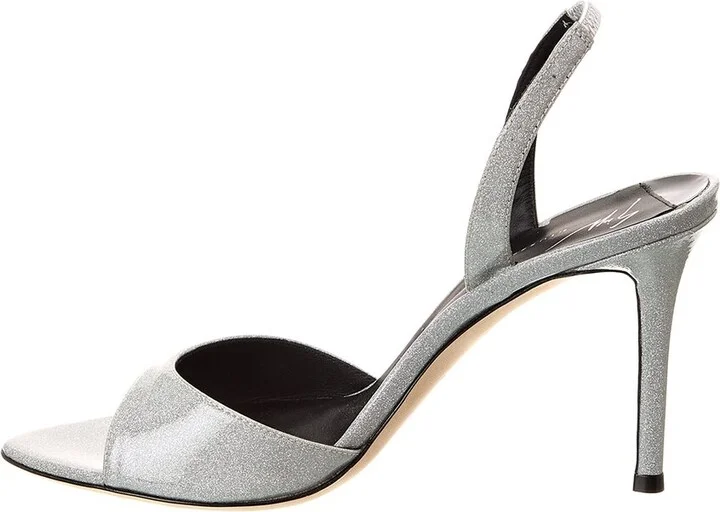 Giuseppe Zanotti Lilibeth 90 Vinyl Slingback Sandal - Image 2