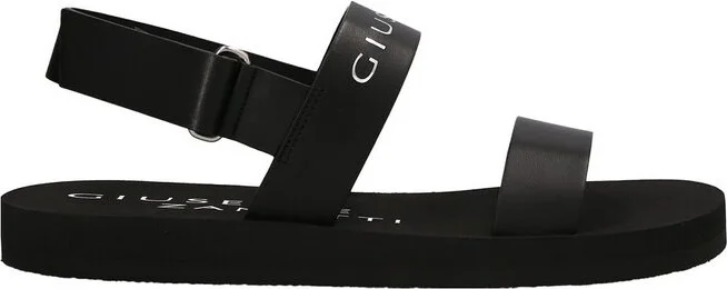 Giuseppe Zanotti Logo-Printed Open-Toe Sandals