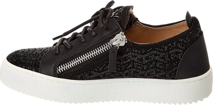 Giuseppe Zanotti May London Leather Sneaker - Image 2