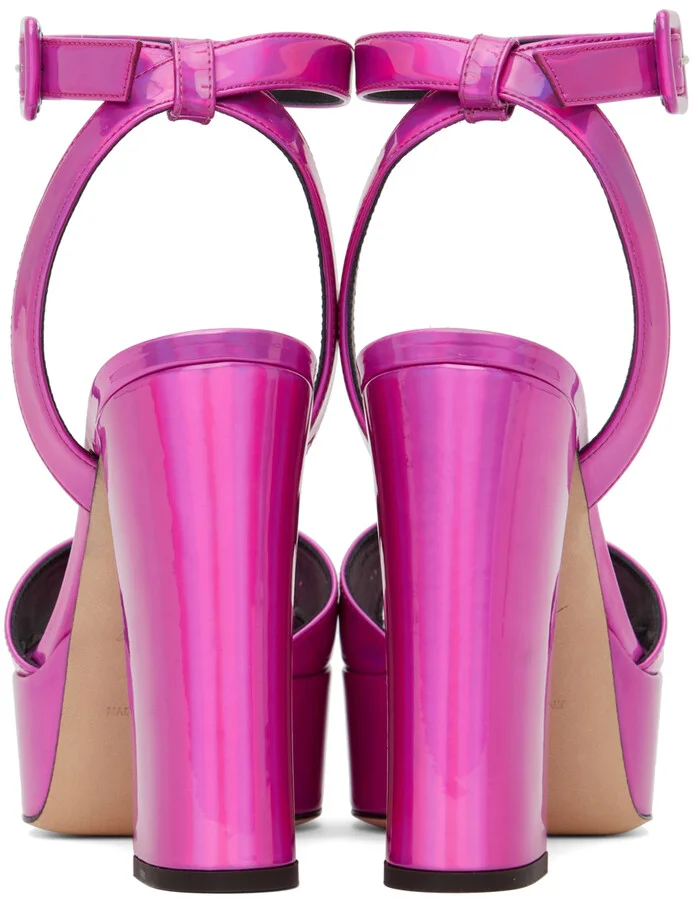 Giuseppe Zanotti Pink Blasvegas 120mm Heeled Sandals - Image 2