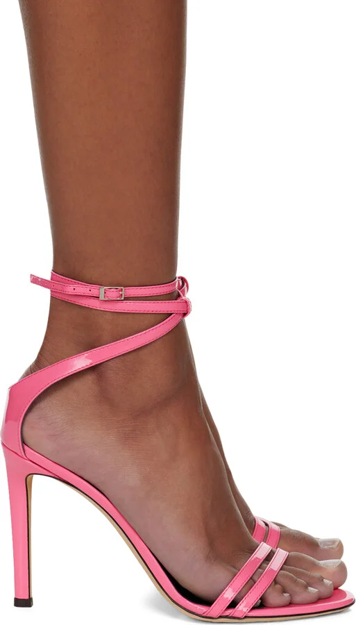 Giuseppe Zanotti Pink Catia Heeled Sandals