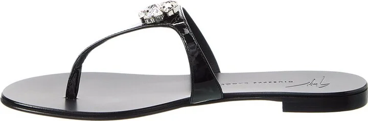 Giuseppe Zanotti Rock Patent Sandal - Image 2