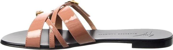 Giuseppe Zanotti Roll Patent Sandal - Image 2