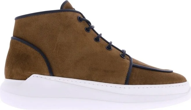 Giuseppe Zanotti Round Toe Lace-Up Sneakers