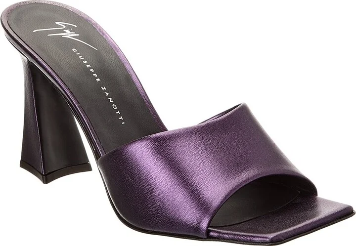 Giuseppe Zanotti Solhene 85 Leather Sandal