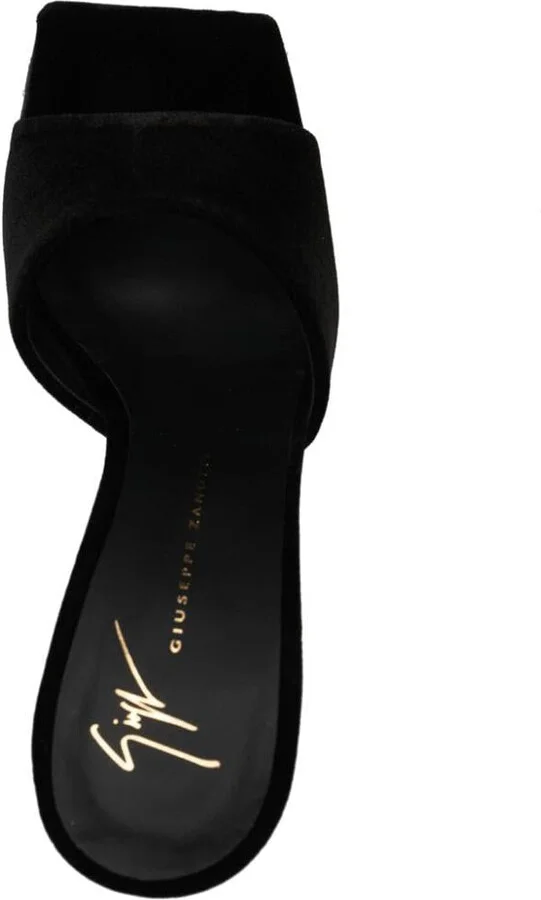 Giuseppe Zanotti Solhene Velvet Mules - Image 2