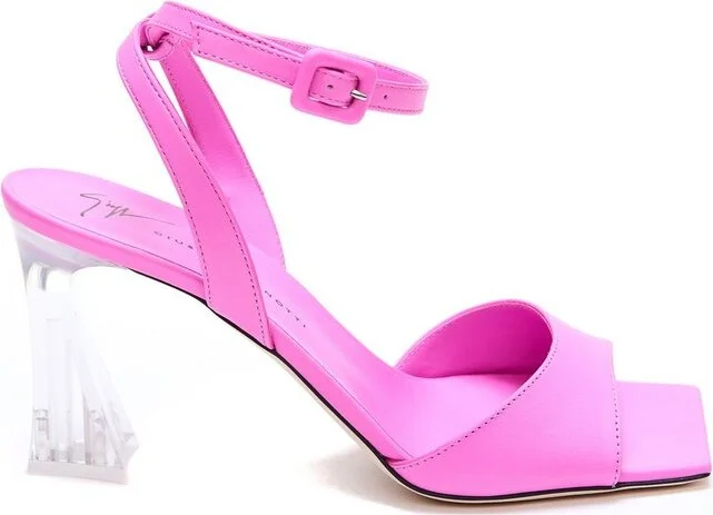 Giuseppe Zanotti Square Toe Buckled Sandals