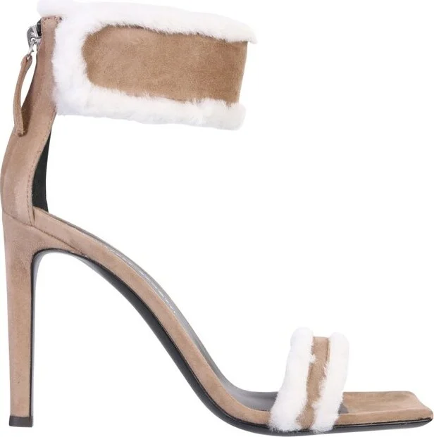 Giuseppe Zanotti Square-Toe Heeled Sandals