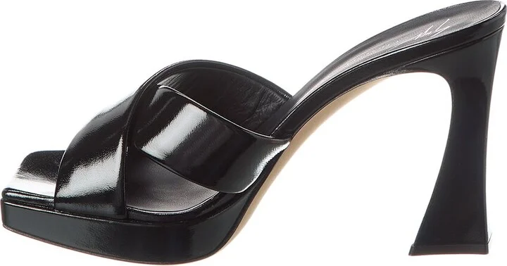 Giuseppe Zanotti Stacee 85 Leather Platform Sandal - Image 2