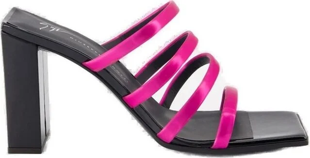 Giuseppe Zanotti Strappy Slip-On Mules