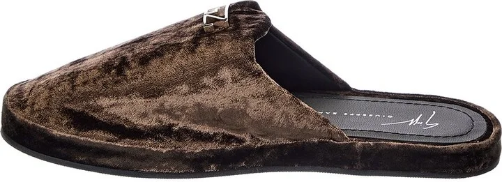 Giuseppe Zanotti Therese Velour Mule - Image 2