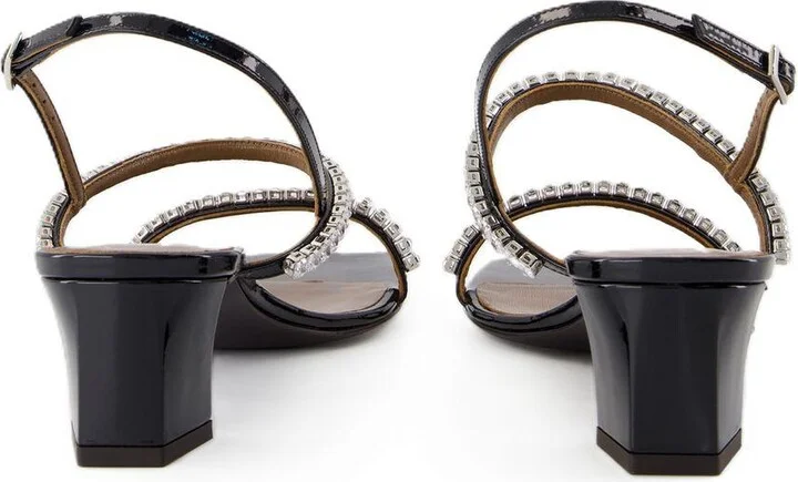 Giuseppe Zanotti Valentiine Crystal 45 Sandals - Image 3