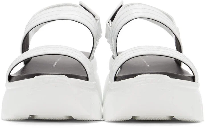 Giuseppe Zanotti White Apocalypse Summer Sandals - Image 2