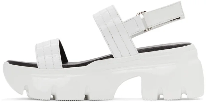 Giuseppe Zanotti White Apocalypse Summer Sandals - Image 3