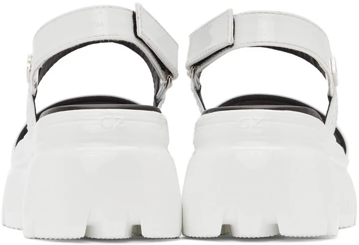 Giuseppe Zanotti White Apocalypse Summer Sandals - Image 4