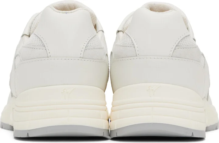Giuseppe Zanotti White GZ Runner Sneakers - Image 2